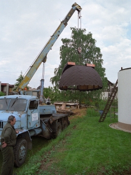 kopule jde nahoru