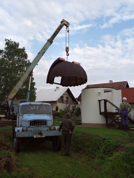 kopule jde nahoru
