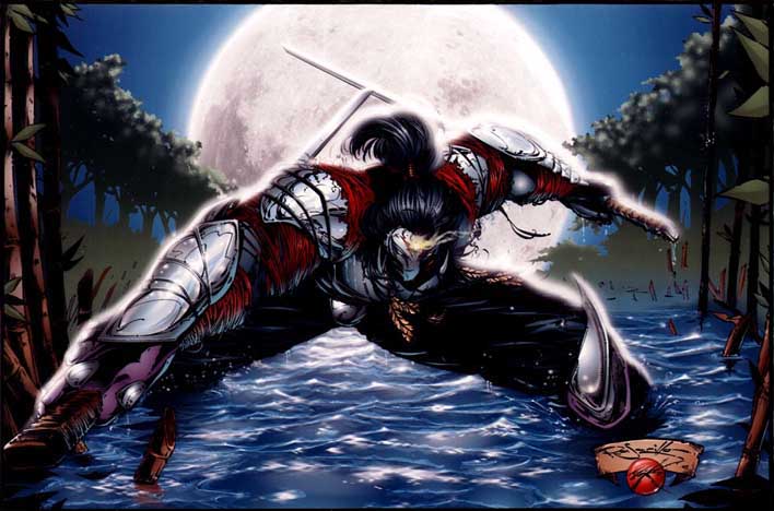 Warcry Moon by Mark&nbsp; Pajarillo
