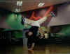 Logan busts a move