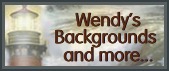 Wendy's Backgrounds & More Logo