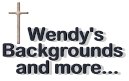 Backgrounds by Wendy Logo