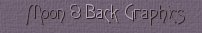 Moon and Back Graphics Logo