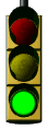 Animated Green Traffic Light