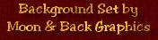 Moon and Back Graphics Logo