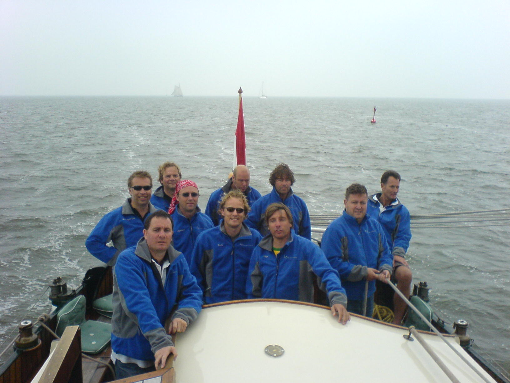 De Heeren van Schokland met de Saeftinge op het Wad, september 2006