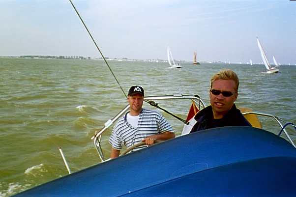 Mensink en Krook genieten