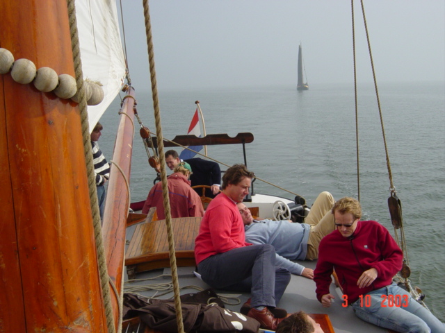 Met De Morgenster op het Wad, oktober 2003