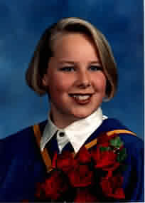 This is my sister Gina, she lives in Ontario and she is a cool big sister and I love her a lot. 