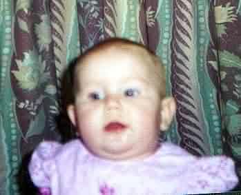 This is my Wee neice Mikaela Marie - Isn't she a cutie pie... 