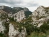 Rocks in Iskar canyon, Stara planina, Bulgaria