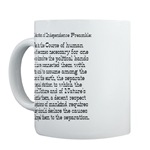 Declaration of Independence Mug       