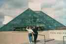 Mom and Sue at Rock n Roll Hall