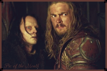 . eomer & grima wormtongue .