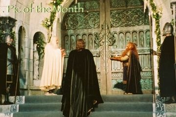 . aragorn, gandalf, & gimli .