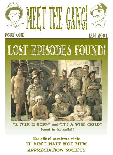 Issue One:&nbsp; January 2001