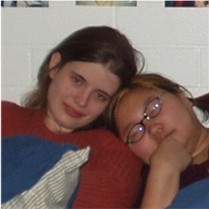 .we were tired: chelsea, me, and andrew.