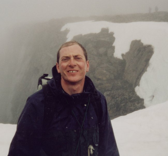 John at the Summit of Ben Nevis
