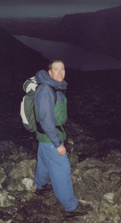 John the Navigator Supreme on Scafell Pike