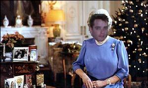 Ian took the Queen's place this year in addressing Britain and the Commonwealth on Christmas Day