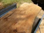 Mac table slab closeup