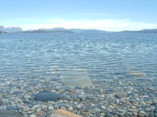 Blue Waters of the Lake
