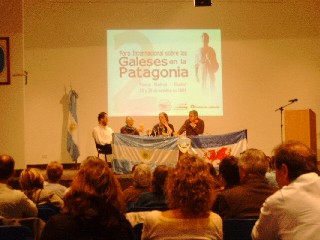 Panel including David Williams, Tegai Roberts, Nadine Laporte and Marcello Gavirati