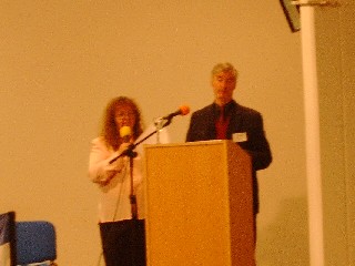 Lorena Rhys with Jeremy from York