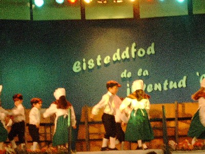 Welsh Folk dancing at the Eisteddfod