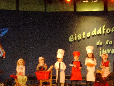 San David Nursery on stage