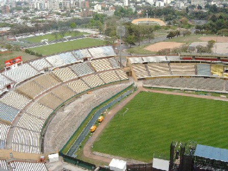 Estadio Centenario from the tower above the ground