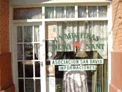Siop Mario! The Welsh Information Centre on San Martin