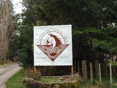 Entrance to Malacara Museum, a memorial to a famous horse