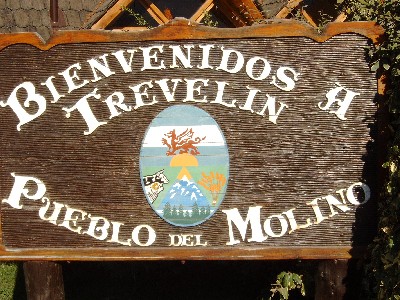 Welcome to Trevelin, the town with the mill