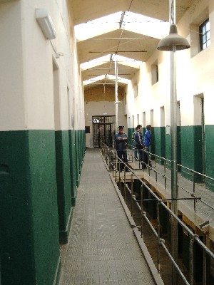 Inside the former Prison in Ushuaia