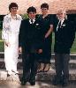 Ian's Family - from left: Alison, Ian, Sheena, Morgan