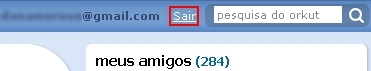 Orkut logout