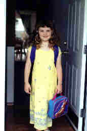 Off to school we go.