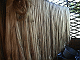 raw silk threads