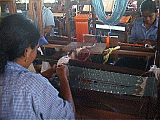 threading the loom