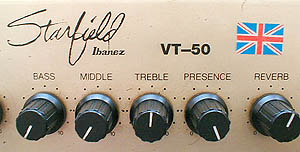 ibanez starfield vt-50 tube guitar amplifier