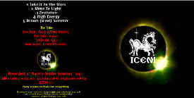 Cd cover designed in the Iceni Laboratories