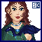 The portrait version of a Blue Dragon Mage.