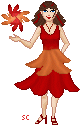 Okay, so Danica would never actually wear something so... floral.