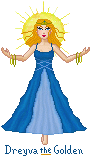 The eldest daughter of the Sky King, Dreyva is ruler of the day.