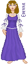 Evenna is from the mountains, where she would definately wear shoes.