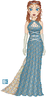 I think this incarnation of Deryn pre-dates the story. This is the blue version of a request for Helyn. She asked for Cari's hair style and Zandra's dress style, and I got to pick the colors.