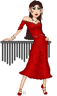 Layna long before she came to the Mountain Kingdoms.  She looked all young and innocent�so I added makeup.
