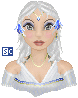 A portrait of Liliel. She's Zia's cousin, and a full dragon.