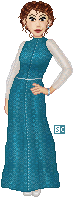 Mirelle 'Mira' Sarth is sort of the protagonist.  She's a seeress, like her mother.  (This requires some adjustment.)